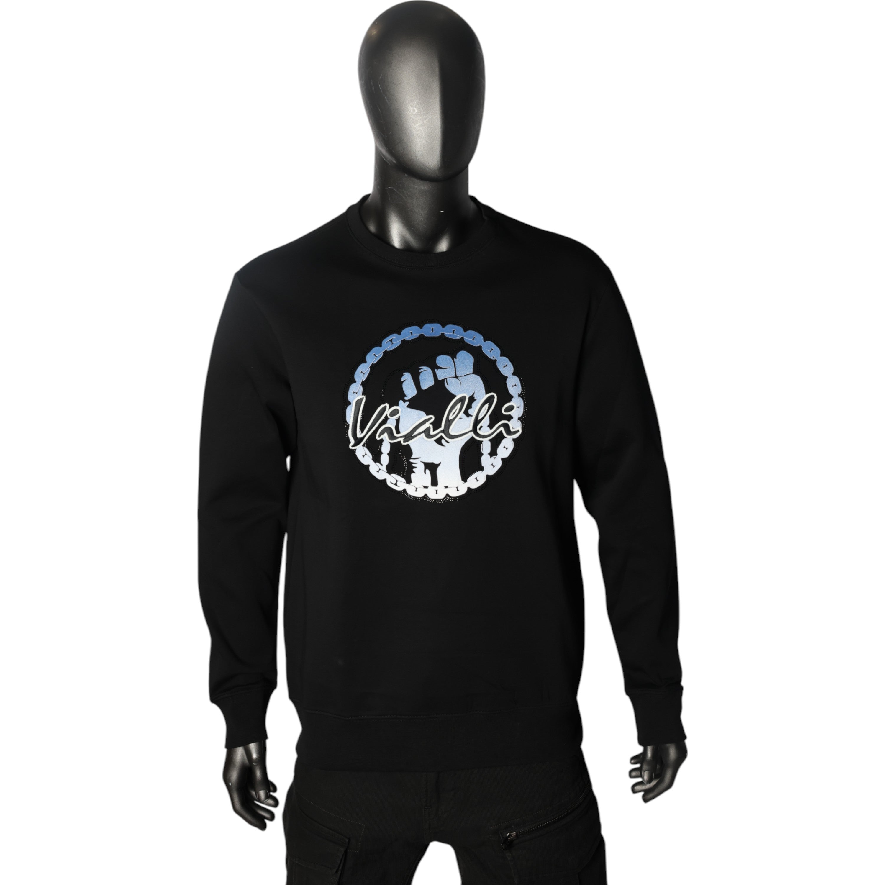 Vialli Sweater Graller Logo Black